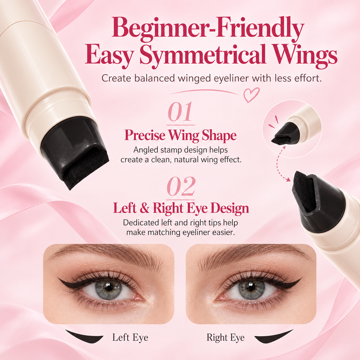 Perfect Wings in One Stamp No shaky lines. No endless fixing. Just stamp, line & go.
