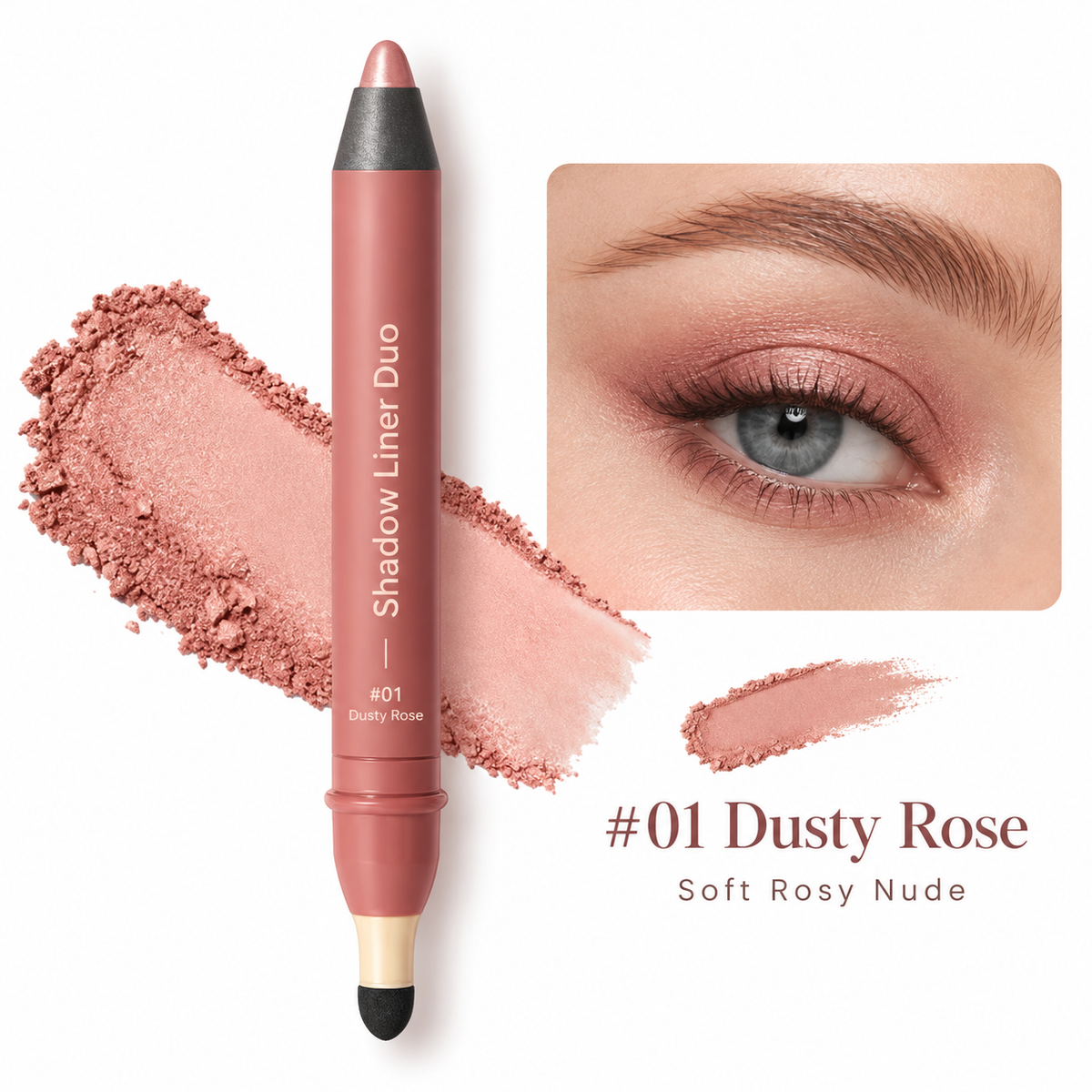 2-in-1 Eyeshadow Eyeliner Stick