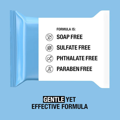 Gentle Eye Makeup Remover Wipes – 50 Ct Twin Pack