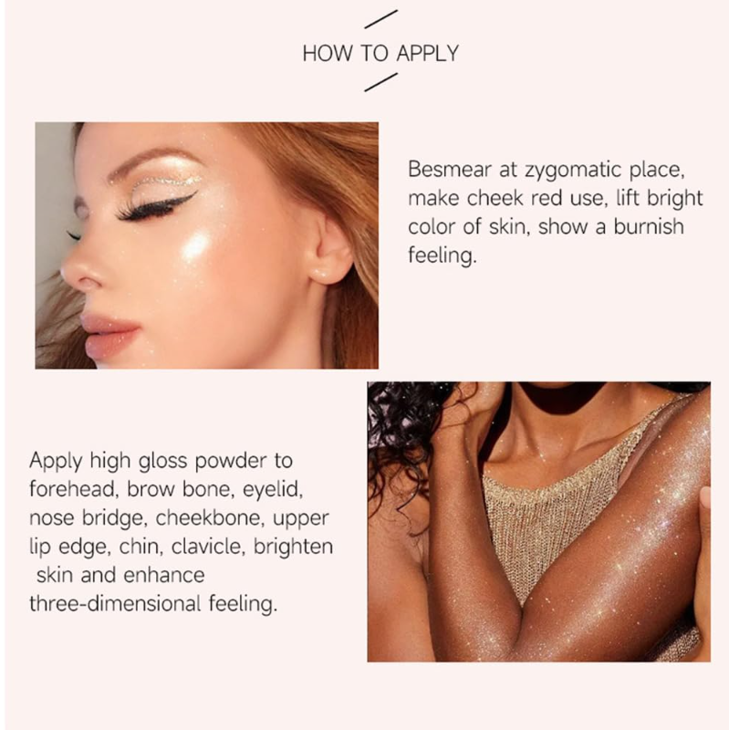 Multi-Use Shimmer Glow Palette