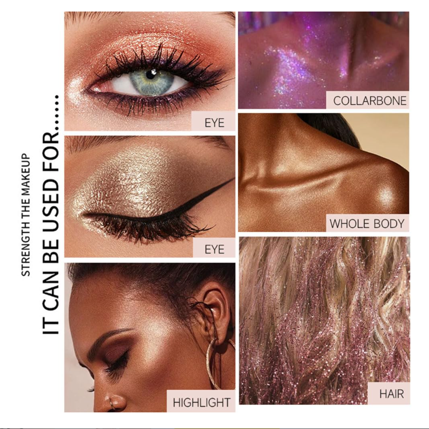 Multi-Use Shimmer Glow Palette